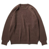 BATONER-HARD-TWIST-WOOL-CREW-NECK-メンズ-Pink-Brown-168x168