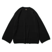 BATONER-HARD-TWIST-WOOL-CREW-NECK-レディース-Black-168x168