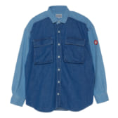 C.E-CAV-EMPT-TWO-COLOUR-DENIM-SHIRT-Indigo-168x168
