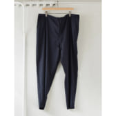 COMOLI-ウールフラノ-ドローストリングパンツ-Navy-168x168