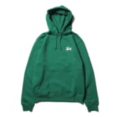 STUSSY-Basic Stussy Hood - Dark Green