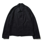 AURALEE-COTTON-GABARDINE-FLY-FRONT-BLOUSON-Navy-168x168