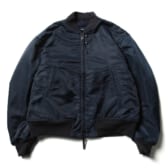 ENGINEERED GARMENTS-SVR Jacket - Flight Satin - Navy