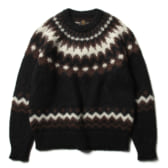 BATONER-MOHAIR-NORDIC-CREW-NECK-メンズ-Black-168x168