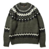 BATONER-MOHAIR-NORDIC-CREW-NECK-メンズ-Khaki-168x168