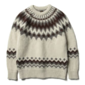 BATONER-MOHAIR-NORDIC-CREW-NECK-レディース-Ivory-168x168