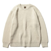 BATONER-RIB-CREW-NECK-メンズ-Ivory-168x168