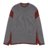 C.E-CAV-EMPT-OVERDYE-RED-FRAME-KNIT-Grey-168x168