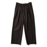URU-WOOL-PONCH-1-TUCK-PANTS-Brown-168x168