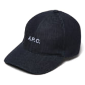 A.P.C.-Charlie-キャスケット-Indigo-168x168