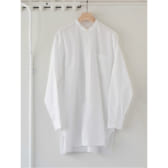 COMOLI-バンドカラーシャツ-White-168x168