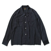Needles-C.O.B.-Classic-Shirt-Floret-Jq.-Navy-168x168