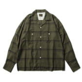 Needles-C.O.B.-One-Up-Shirt-CS-Plaid-Olive-168x168