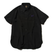 Needles-SS-Work-Shirt-Poly-Cloth-Black-168x168