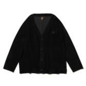 Needles-V-Neck-Cardigane-CPe-Velour-Black-168x168