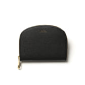 A.P.C.-Demi-Lune-ハーフムーン-コンパクトウォレット-エンボス加工-Black-168x168