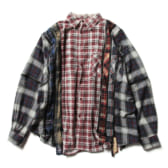 Rebuild-by-Needles-Flannel-Shirt-7-Cuts-Zipped-Shirt-Wide-Fサイズ_2-168x168