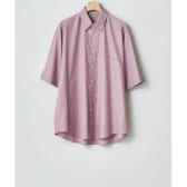 AURALEE-WASHED-FINX-TWILL-BIG-HALF-SLEEVED-SHIRTS-Purple-168x168