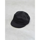 COMOLI-シルクネップ-キャップ-Black-168x168