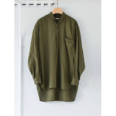 COMOLI-ベタシャン-プルオーバーシャツ-Olive-168x168