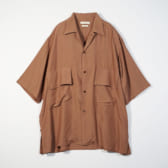 YOKE-HALF-SLEEVES-BIG-FLAP-SHIRT-Taupe-168x168