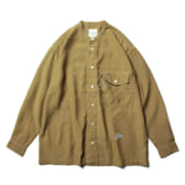 and-wander-dry-linen-band-collar-shirt-Camel-168x168