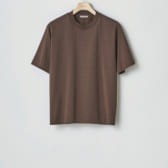 AURALEE-ORGANIC-COTTON-COMPACT-JERSEY-TEE-レディース-Dark-Brown-168x168