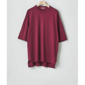 AURALEE-SUPER-FINE-COTTON-SALT-SHRINK-PIQUE-BIG-TEE-Bordeaux-168x168