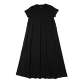 BATONER-HIGH-COUNT-ORGANIC-COTTON-A-LINE-ONEPIECE-レディース-Black-168x168
