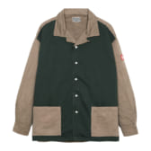 C.E-CAV-EMPT-OVERDYE-OPEN-COLLAR-SHIRT-Brown-168x168
