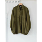 COMOLI-ベタシャン-CPOシャツ-Olive-168x168