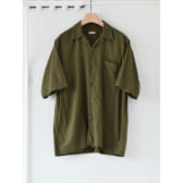 COMOLI-ベタシャン-オープンカラーシャツ-Olive-168x168