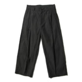 URU-COTTON-CHAMBRAY-1-TUCK-PANTS-F.Black_-168x168