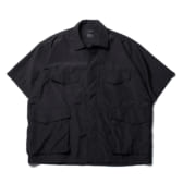 DAIWA-PIER39-Tech-French-Mil-Field-Shirts-SS-Black-168x168
