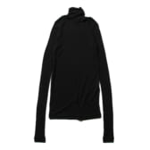 AURALEE-HIGH-GAUGE-SHEER-RIB-TURTLE-NECK-LS-TEE-レディース-Black-168x168