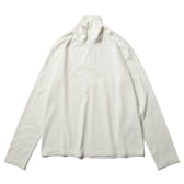 AURALEE-ORGANIC-COTTON-COMPACT-JERSEY-HALF-ZIP-HI-NECK-LS-TEE-レディース-White-168x168