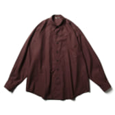 AURALEE-WASHED-FINX-TWILL-BIG-SHIRTS-Burgundy-168x168