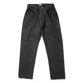 CIOTA-ブラック-スビンコットン-13.5oz-ストレートデニム-Medium-Black-168x168