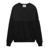 C.E / CAV EMPT-ROUND CUT LINE CREW NECK - Black