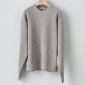 AURALEE-SUPER-FINE-WOOL-RIB-KNIT-BIG-PO-レディース-Top-Gray-Beige-168x168