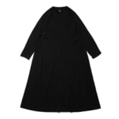 BATONER-WASHABLE-WOOL-FLARED-ONEPIECE-レディース-Black-168x168
