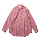 COMME-des-GARÇONS-SHIRT-FOREVER-Wide-Classic-yarn-dyed-cotton-small-check-White-Red-168x168