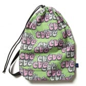 COMME-des-GARÇONS-SHIRT-KAWS-pattern-printed-polyester-Green-Pink-168x168