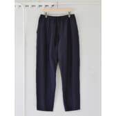 COMOLI-ウールシルク-ドローストリングパンツ-Navy-168x168