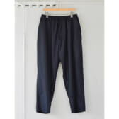 COMOLI-ウールフラノ-ドローストリングパンツ-Navy-168x168