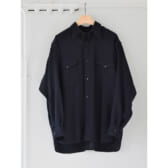 COMOLI-カシミヤ和紙-ワークシャツ-Navy-168x168