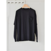 COMOLI-サマーウール-長袖クルー-Navy-168x168