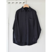 COMOLI-シルクネル-シャツ-Fade-Navy-168x168