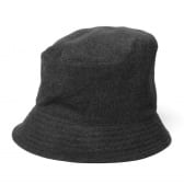 ENGINEERED-GARMENTS-Bucket-Hat-Polyester-Fake-Melton-Charcoal-168x168