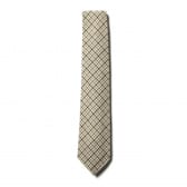 ENGINEERED-GARMENTS-Neck-Tie-Cotton-Big-Tattersall-Beige-Black-168x168